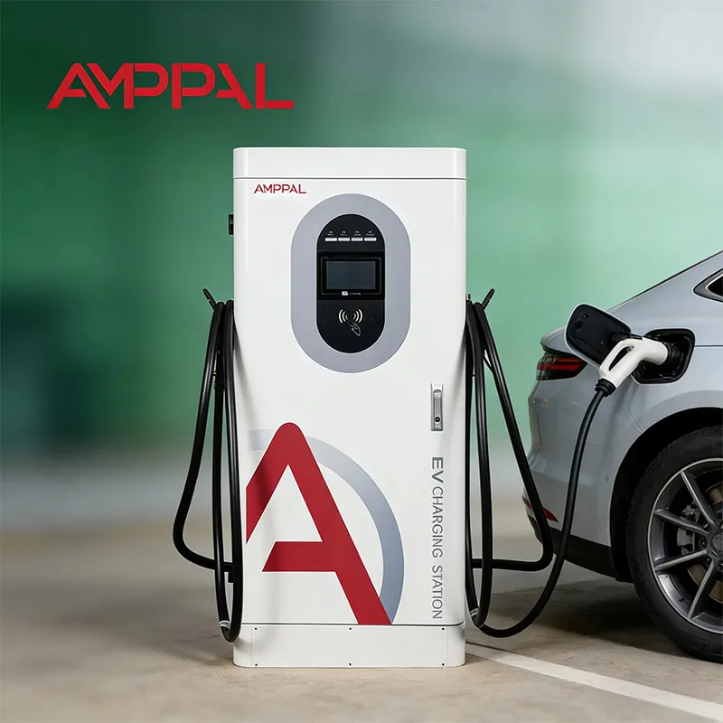 Carregador rápido DC EV integrado de alta potência de 120kW para carregamento em rodovias