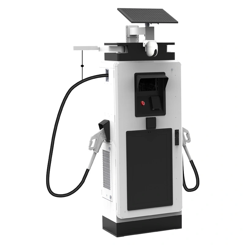 Carregador rápido DC comercial de 160kW com display digital para serviços rodoviários