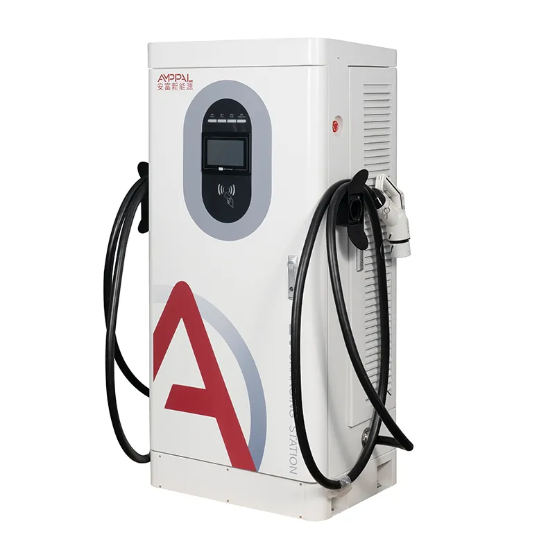 Estação de carregamento rápido EV DC de alta potência de 160 kW para depósitos de frota