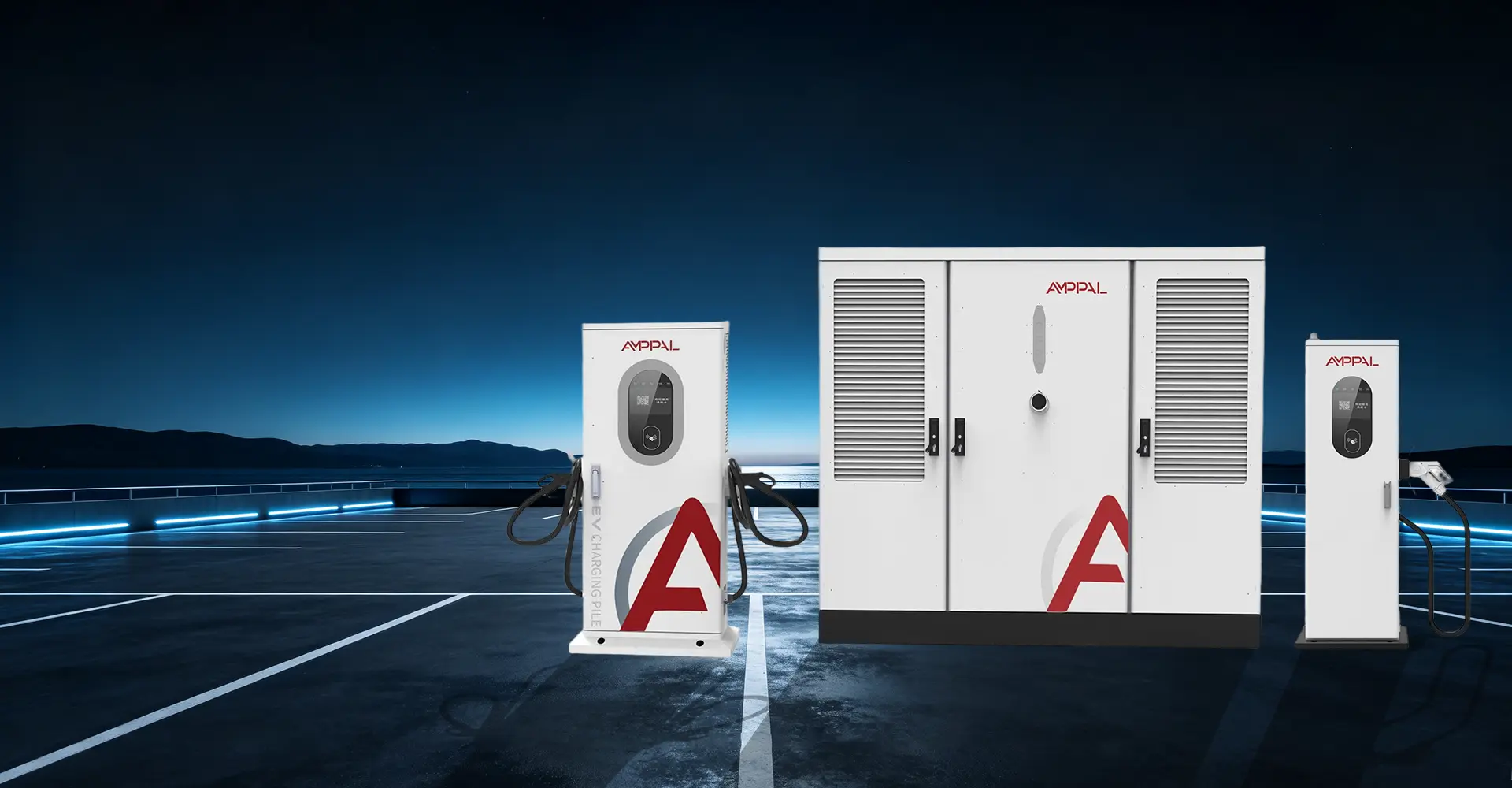 Soluções de carregamento de veículos elétricos e armazenamento de energia para mercados globais