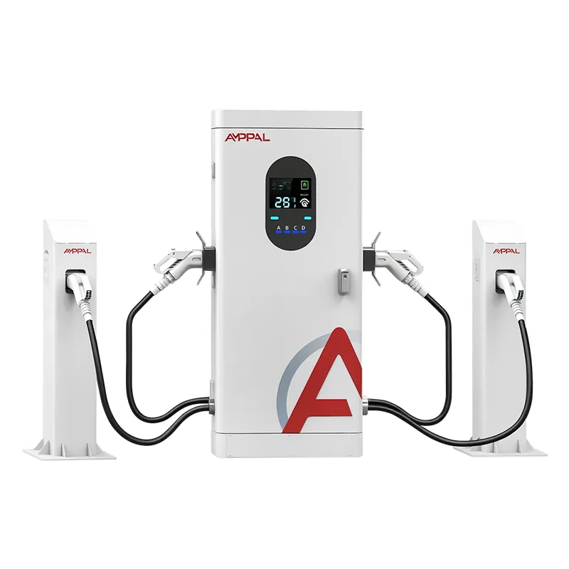 Estação de carregamento de veículos elétricos ultrarrápido multi-armas de 360 ​​kW para centros de carregamento em rodovias