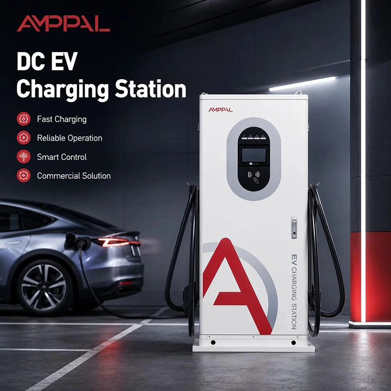 Estação de carregamento DC EV comercial integrada de 40kW para estacionamento público