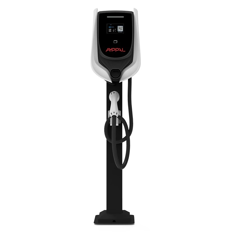 Estação de carregamento inteligente AC EV de 7kW OCPP para propriedades comerciais