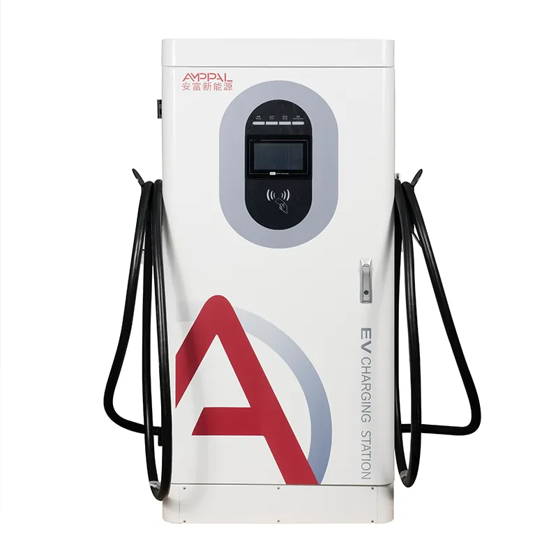Carregador rápido CC integrado de alta eficiência de 80 kW para frotas comerciais de veículos elétricos